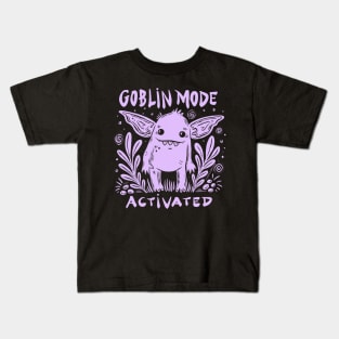 Goblin Mode Activated Kids T-Shirt